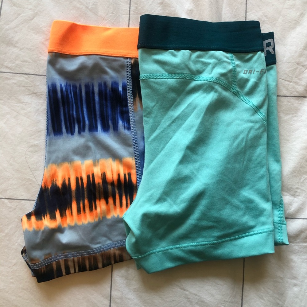Pair of Nike Pro 3” Shorts Size XS